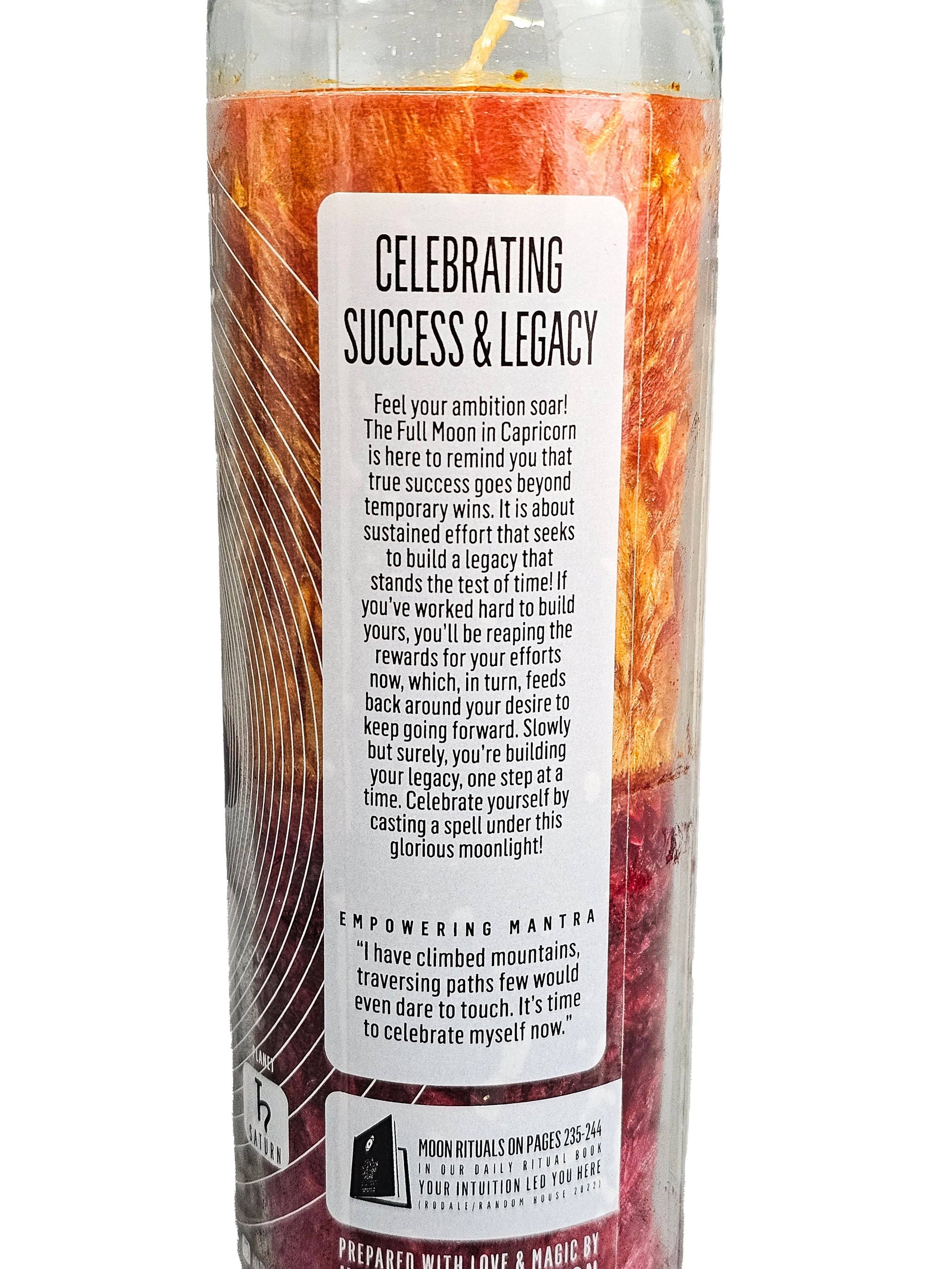 2025 Full Moon Ritual Candle (Limited Edition)