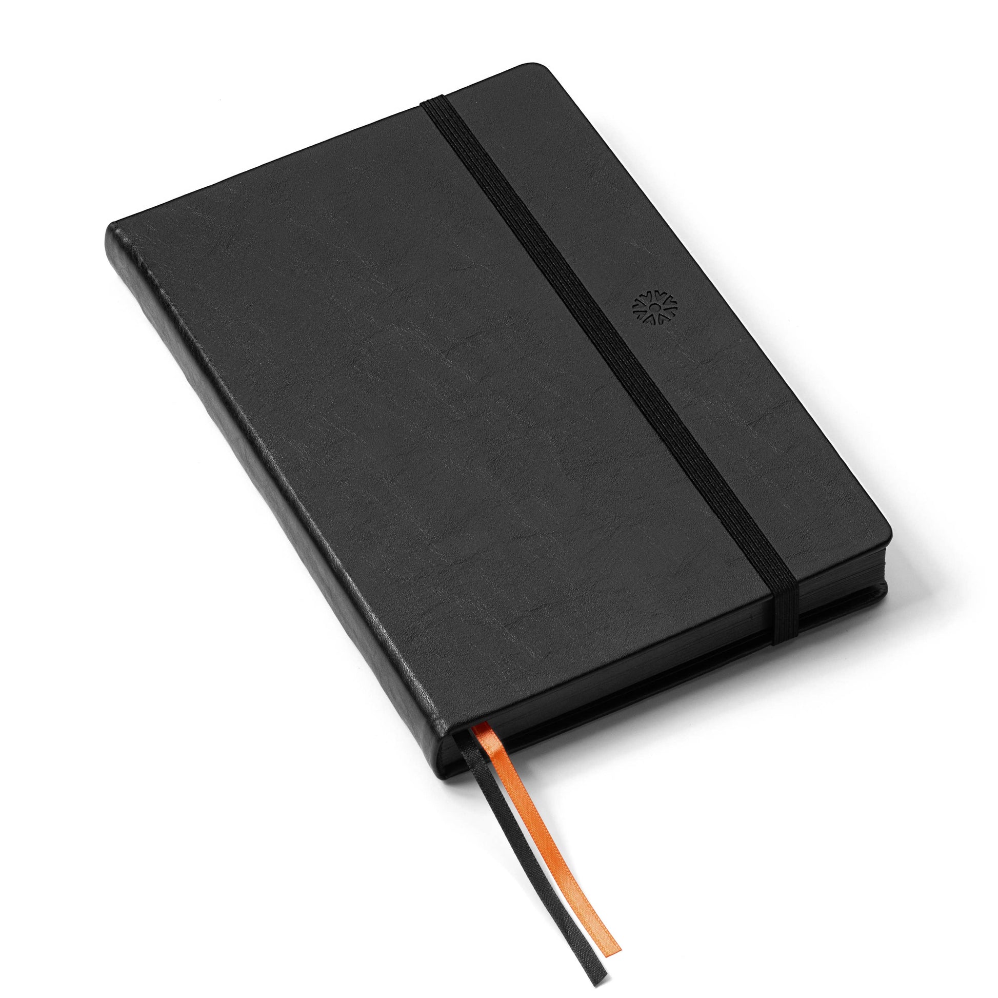 Pitch Black Dotted Journal | All Black Paper Notebook