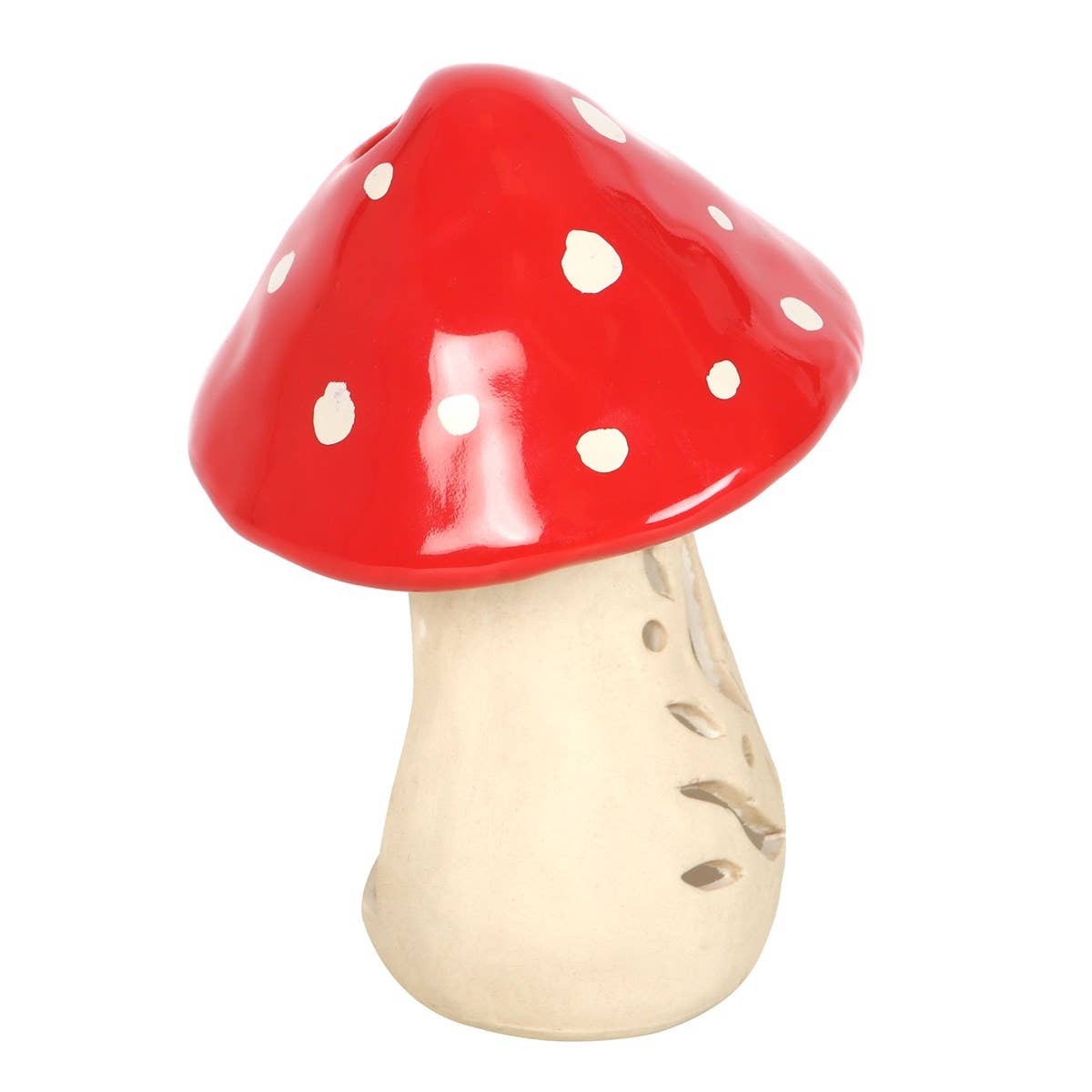 Toadstool Mushroom Tealight Candleholder