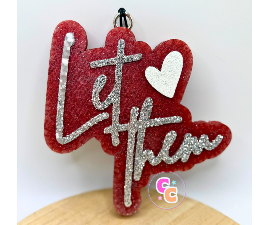 Let Them Freshie | Car Air Freshener | Positive Freshie
