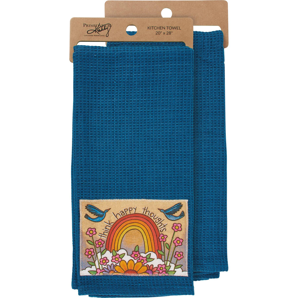 Think Happy Thoughts Kitchen Towel