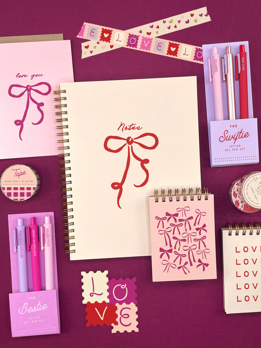 Love Stamp Washi Tape