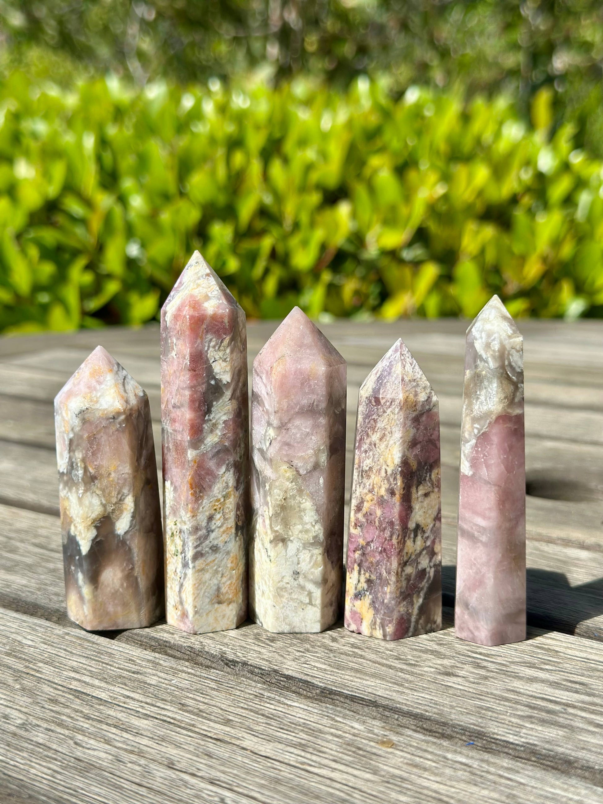 Wholesale Lot Natural Pink Tourmaline Obelisk Tower Point
