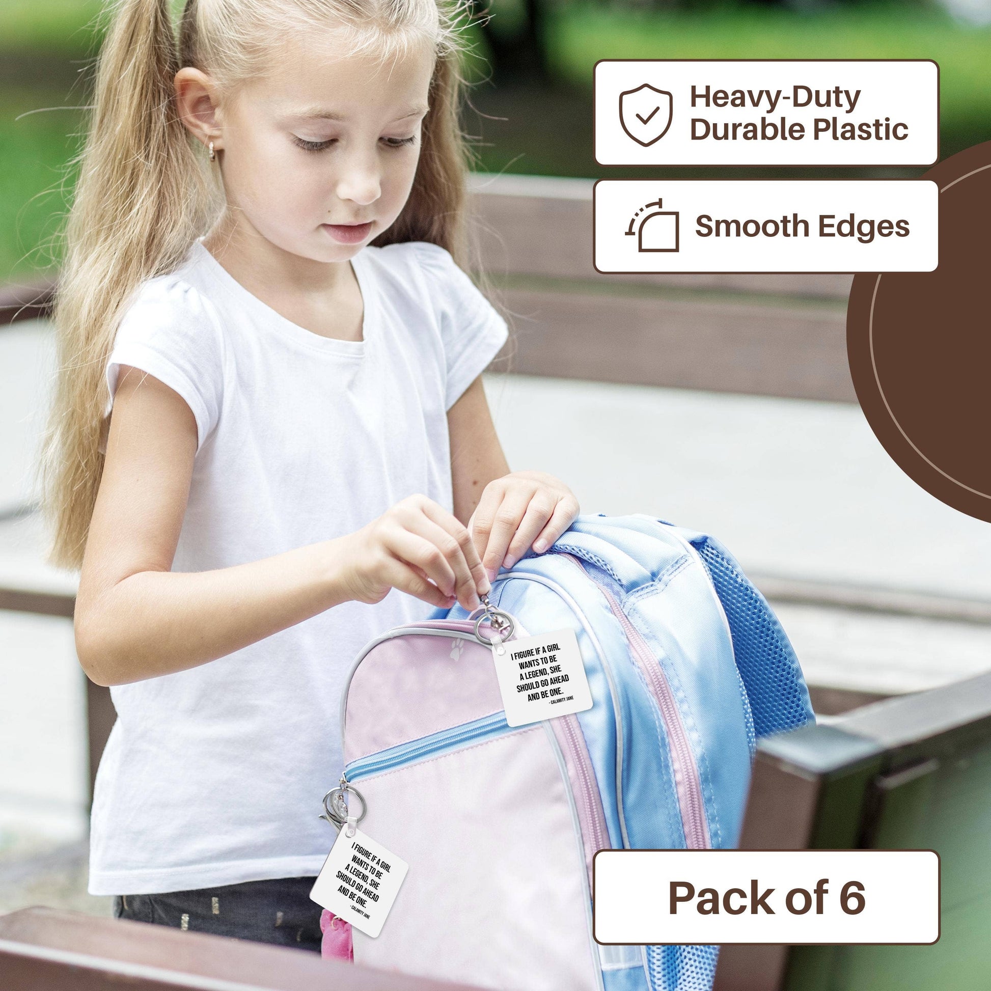 I figure if a girl wants to be a legend... Calamity Jane quote, Keychain