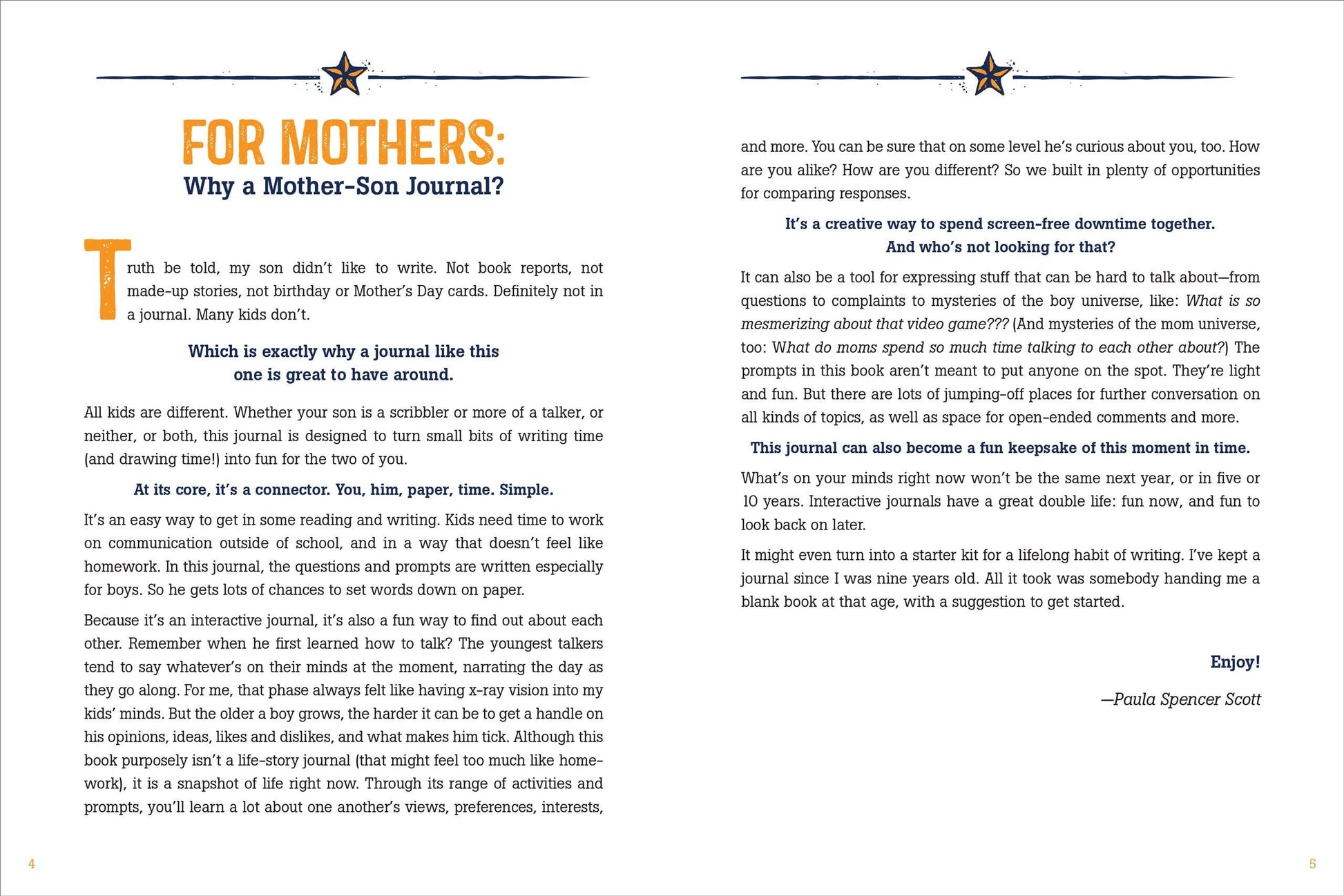Mother & Son Journal