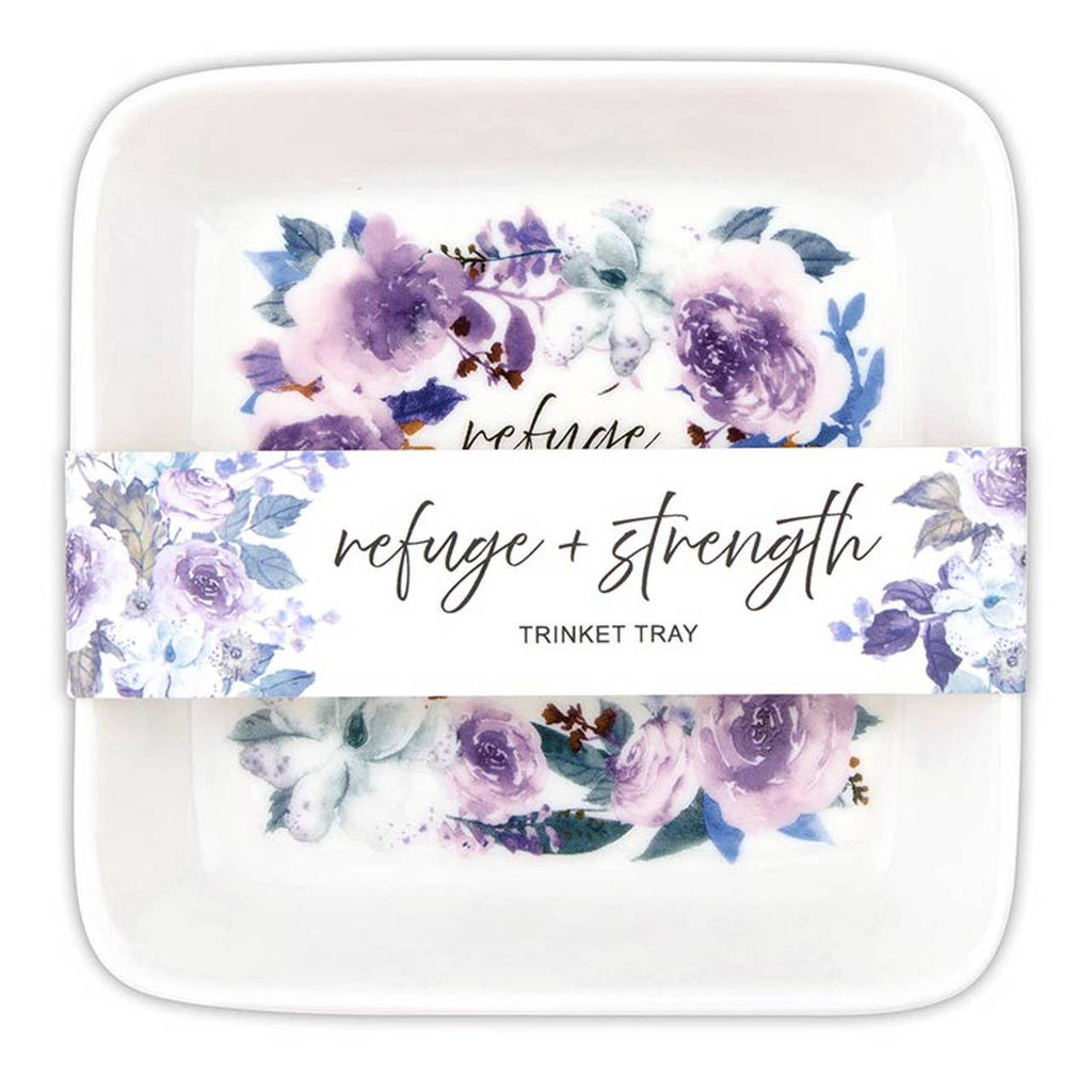 Trinket Tray - Refuge and Strength