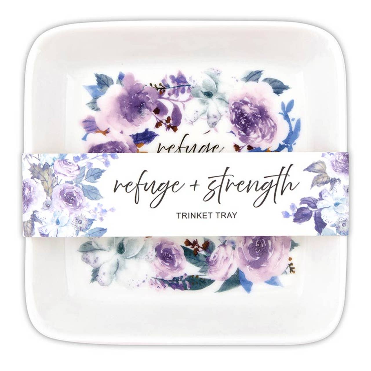 Trinket Tray - Refuge and Strength
