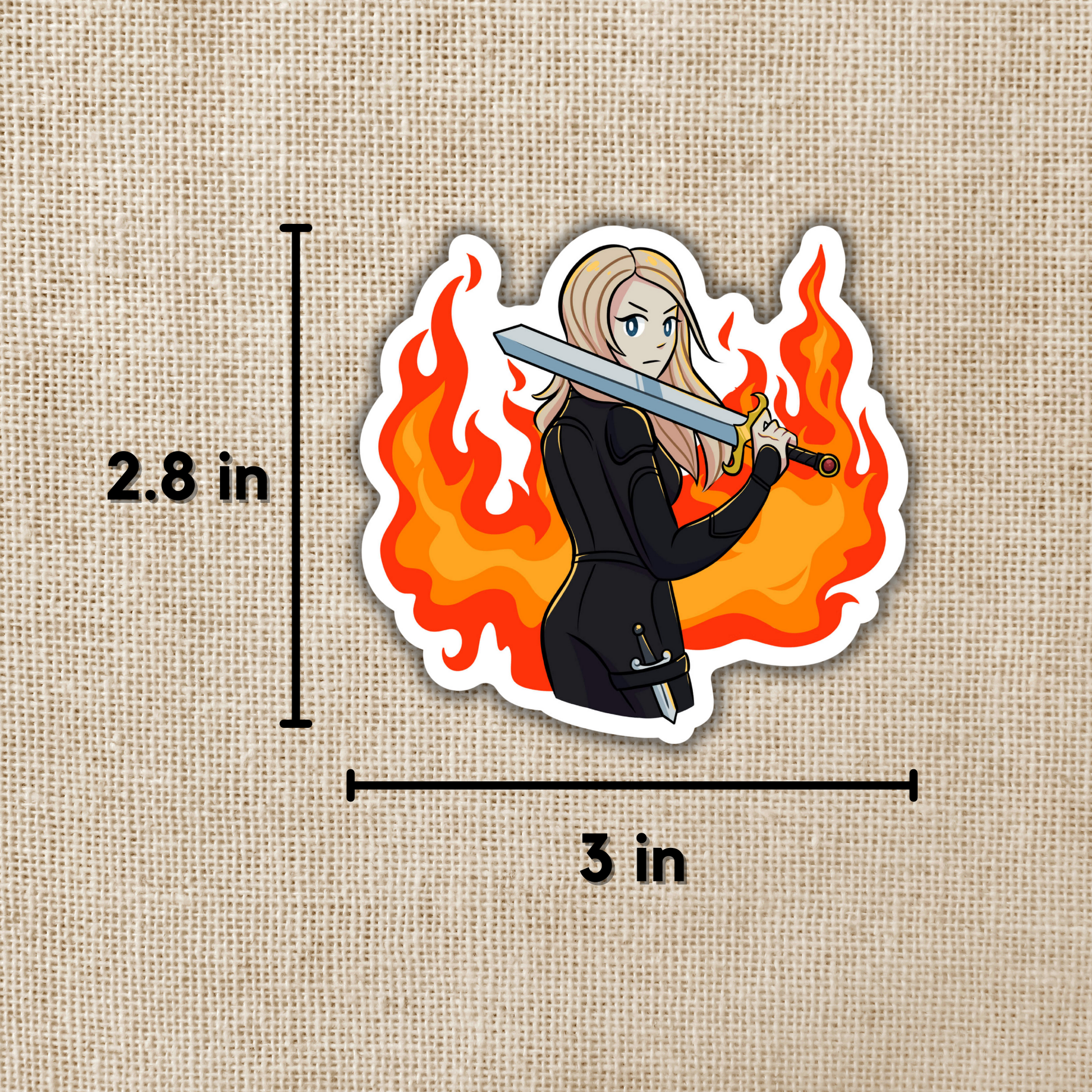 Aelin Galathynius Sticker | Throne of Glass