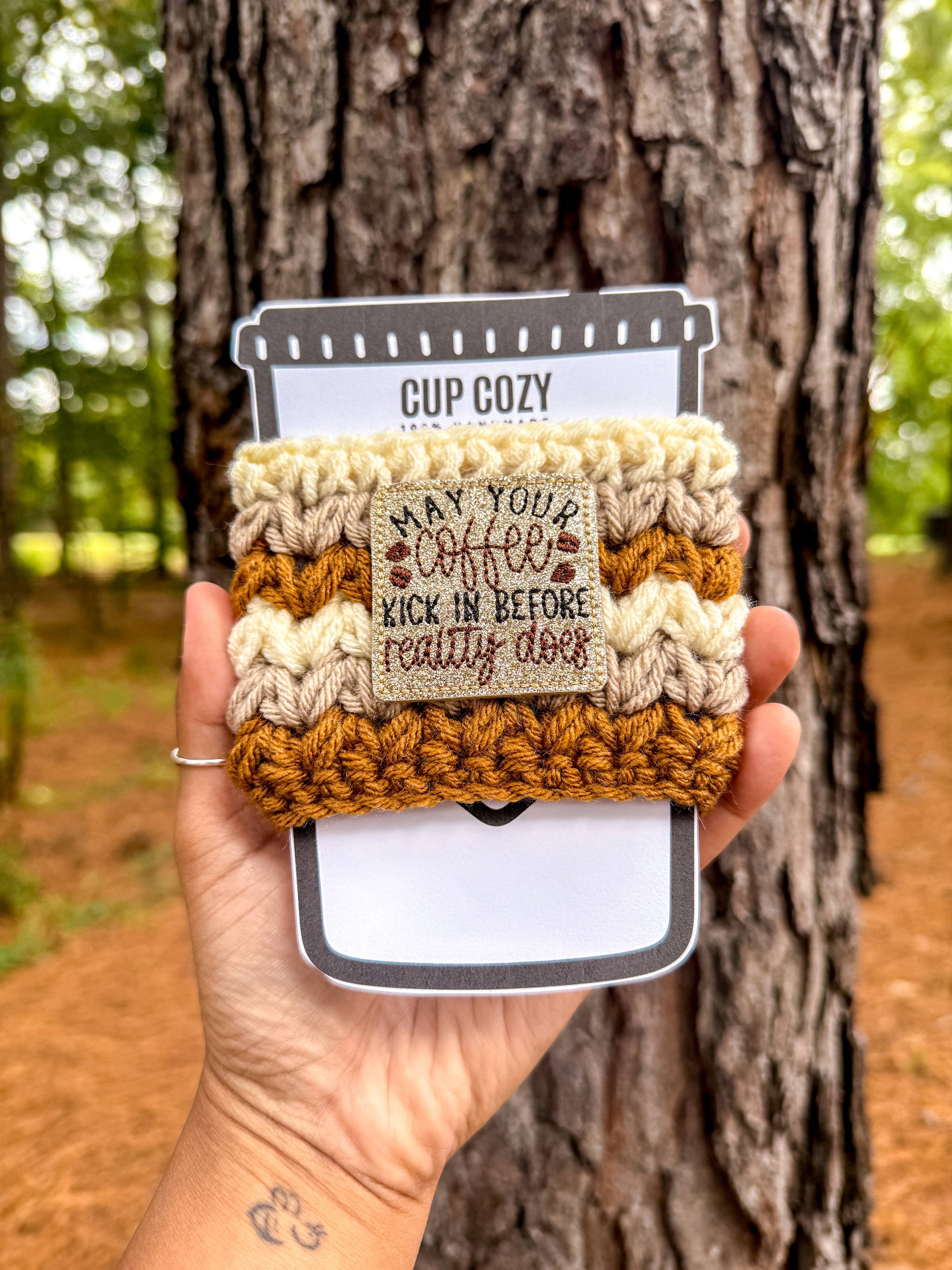 May Your Coffee Kick In Before Reality Does Cozy / Coffee