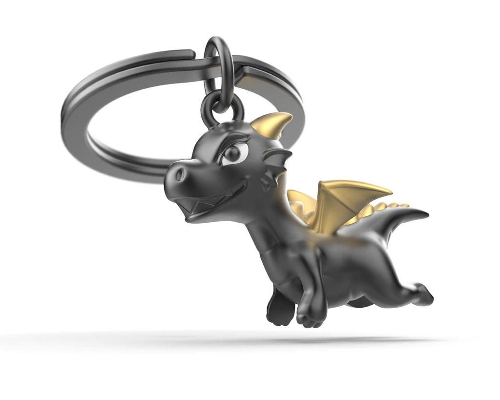 BLACK DRAGON KEYRING