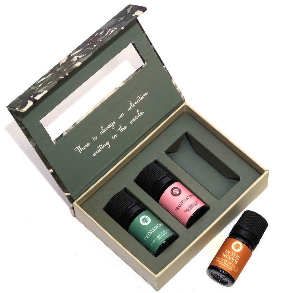Woodsy - 100% Pure Essential Oil Blends Gift Set