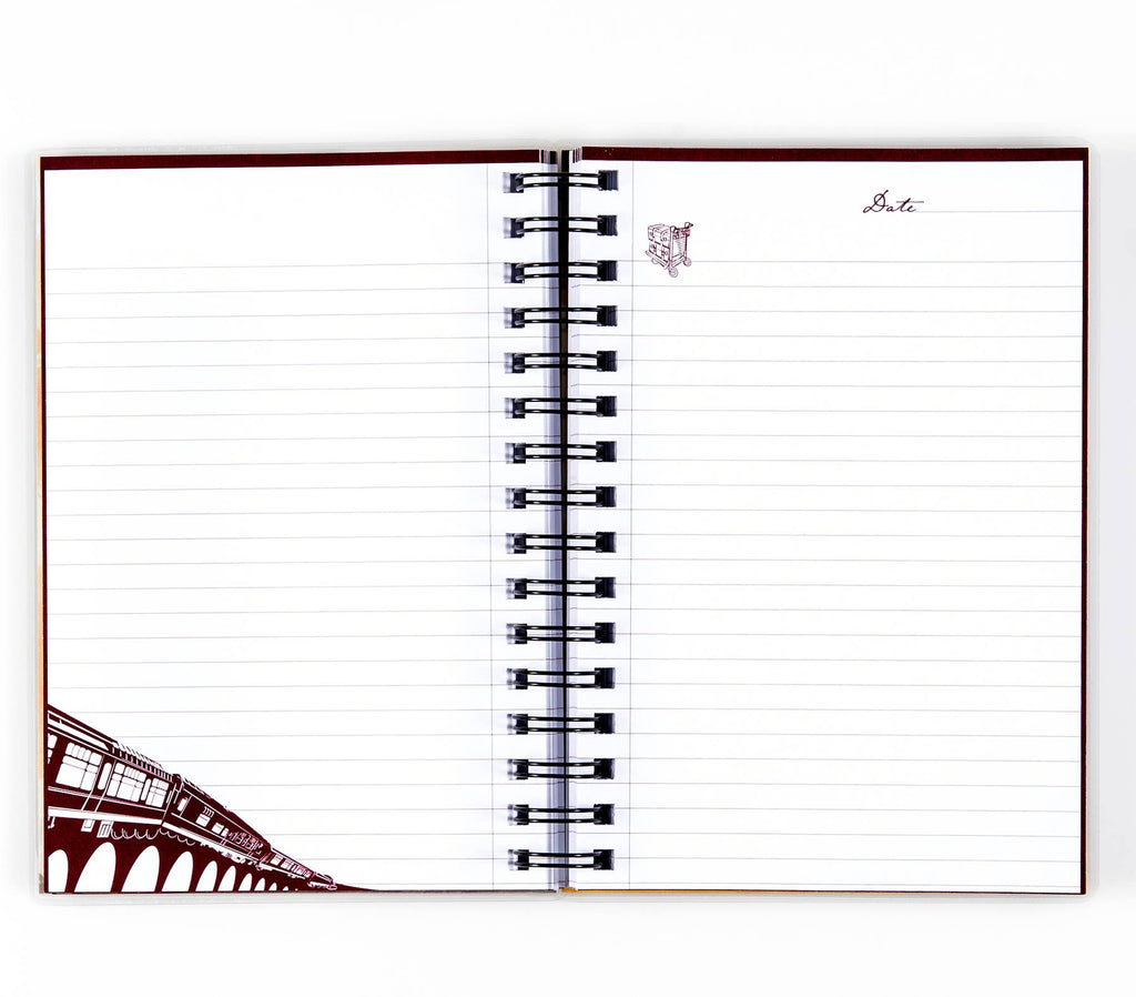 Harry Potter Hogwarts Express Spiral Lined Notebook