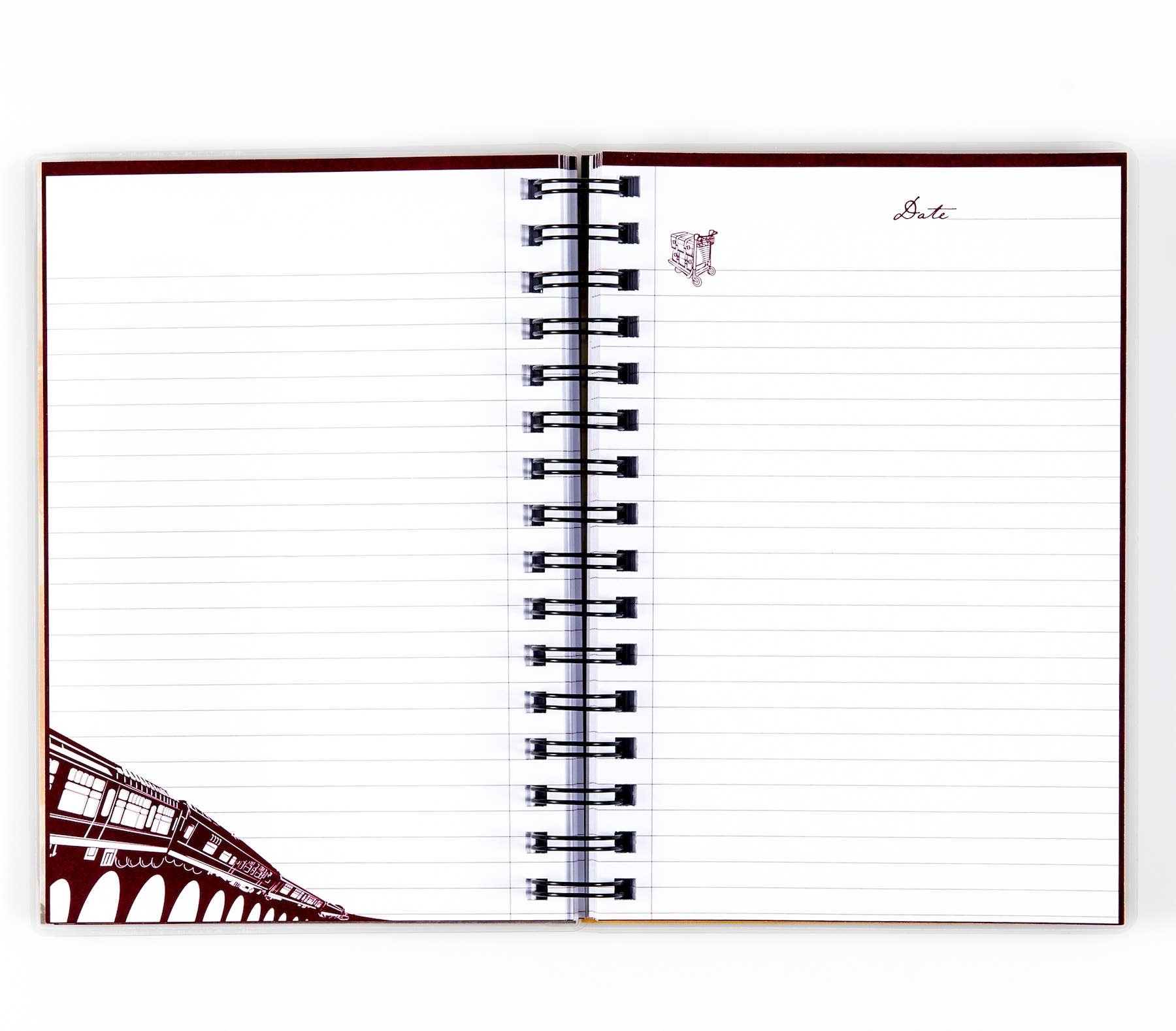 Harry Potter Hogwarts Express Spiral Lined Notebook