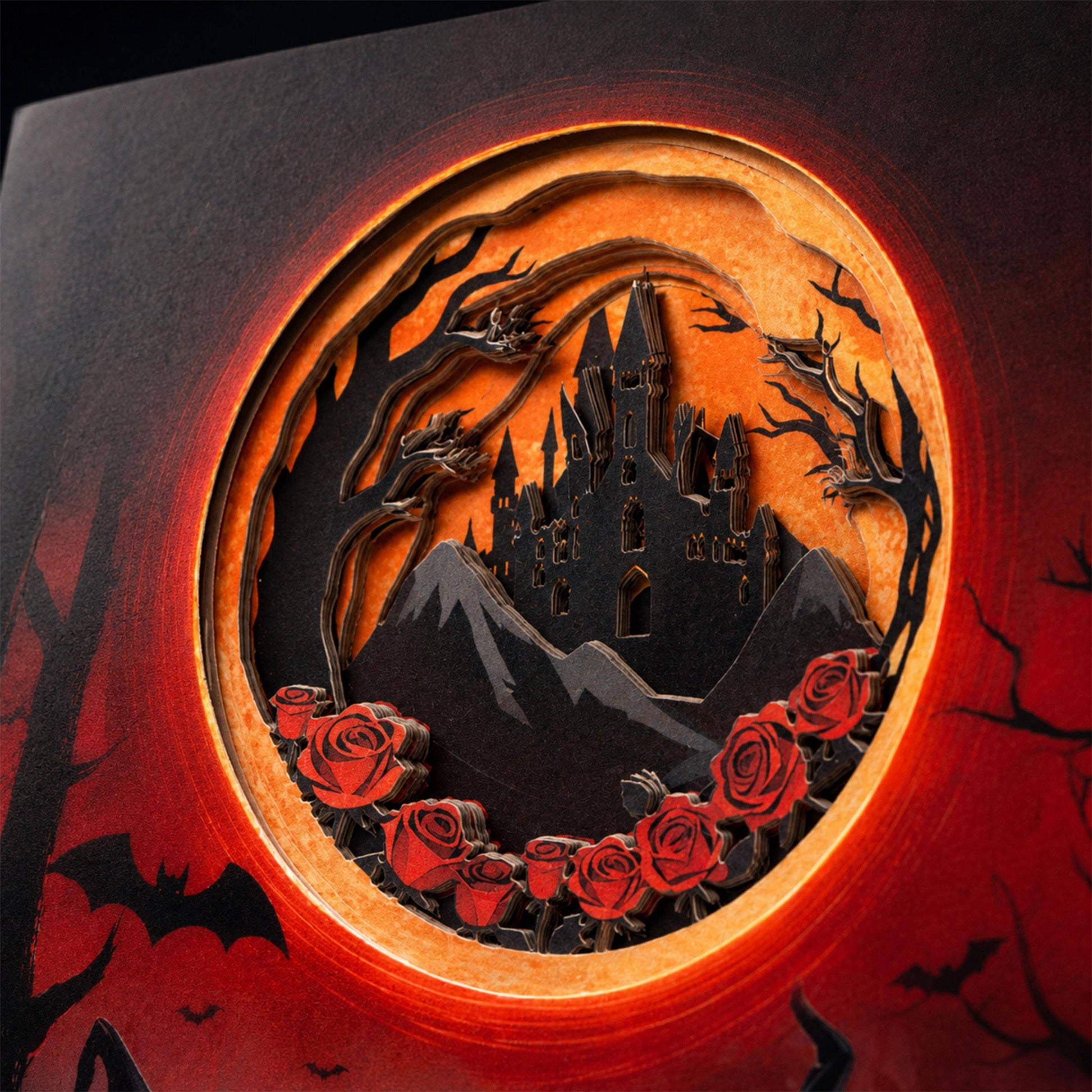 Phantom Witches 3D Paper Art Notebook | 100 Pages