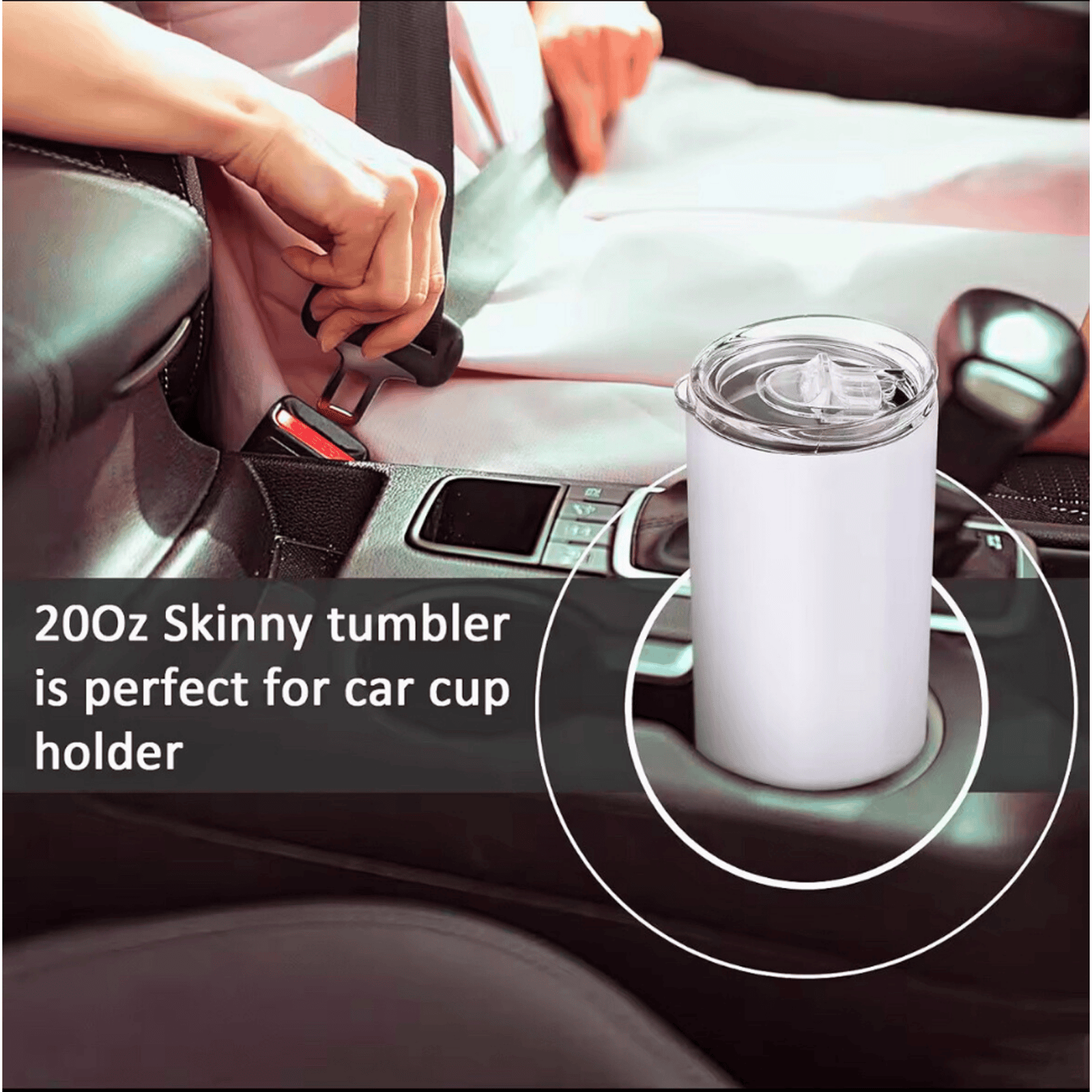 Alpha Printing 20oz Stainless-Steel Tumblers-Wolf Howling Design