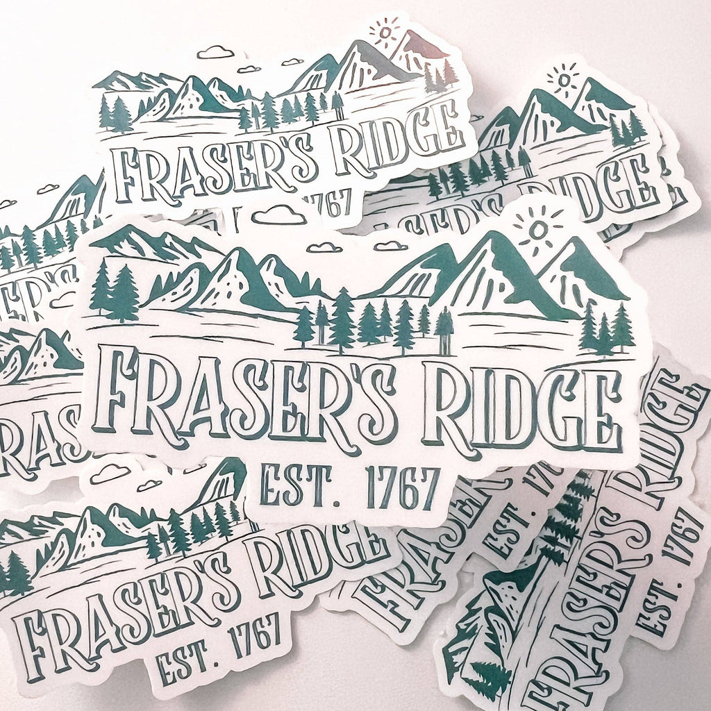 Fraser's Ridge Outlander Sticker