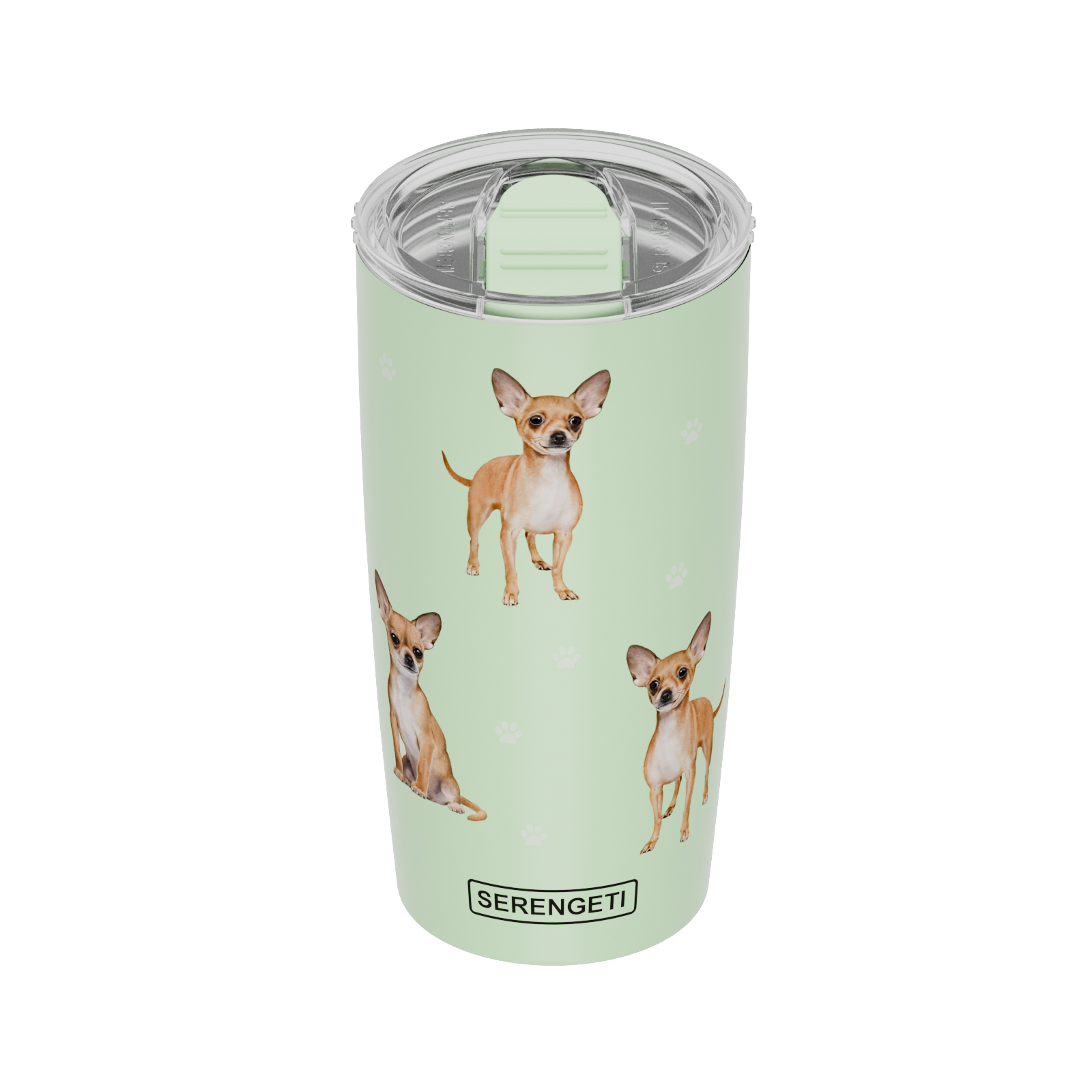 3D Printed - Chihuahua - Tumbler, Leak-Proof, Durable 20 Oz