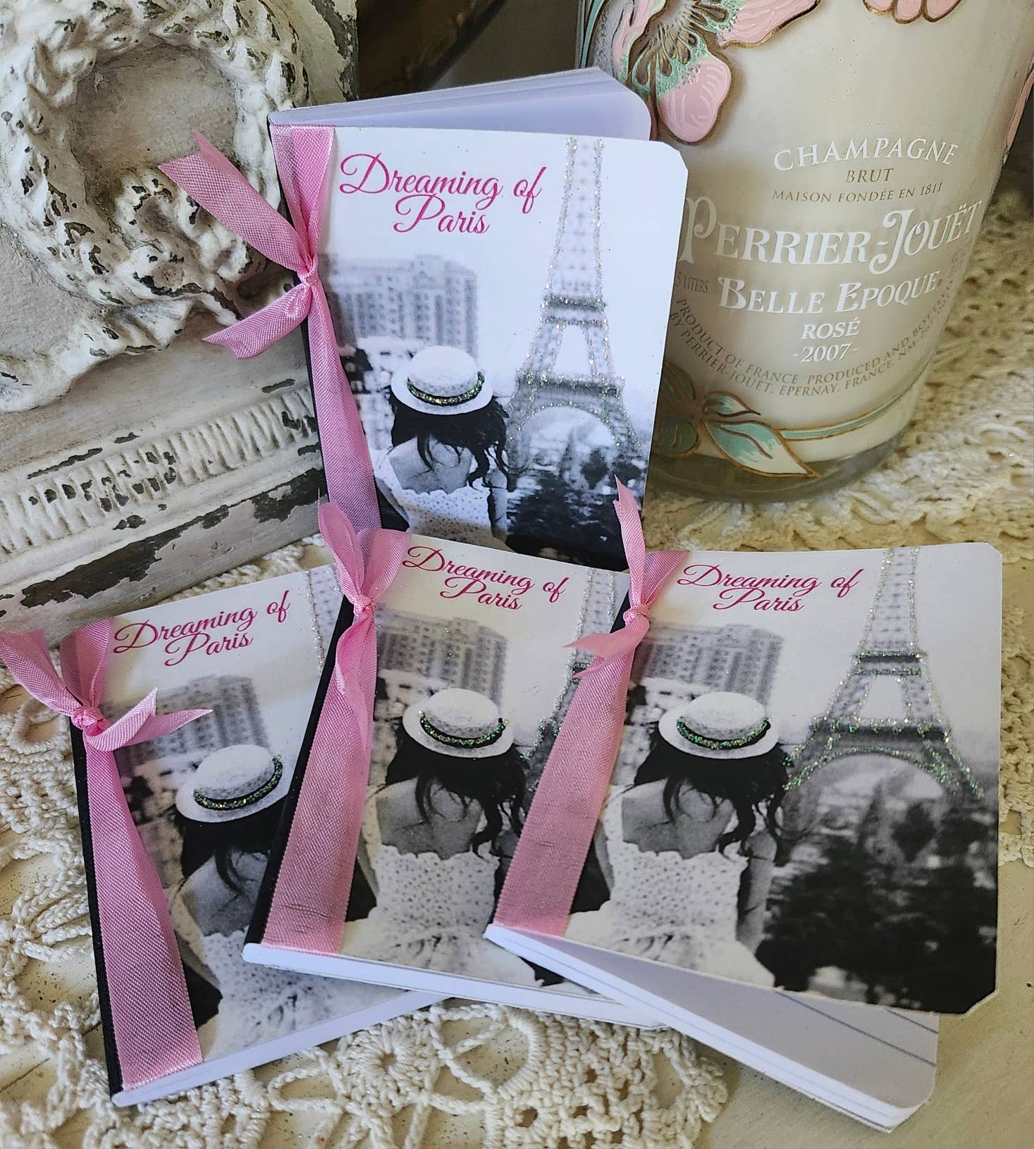 Journal Notebook Mini Dreaming Of Paris Eiffel Tower