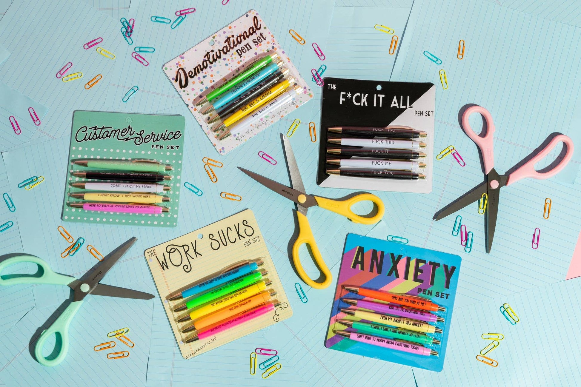 Fuck It All Pen Set (gifts, funny, pens, mothers day)