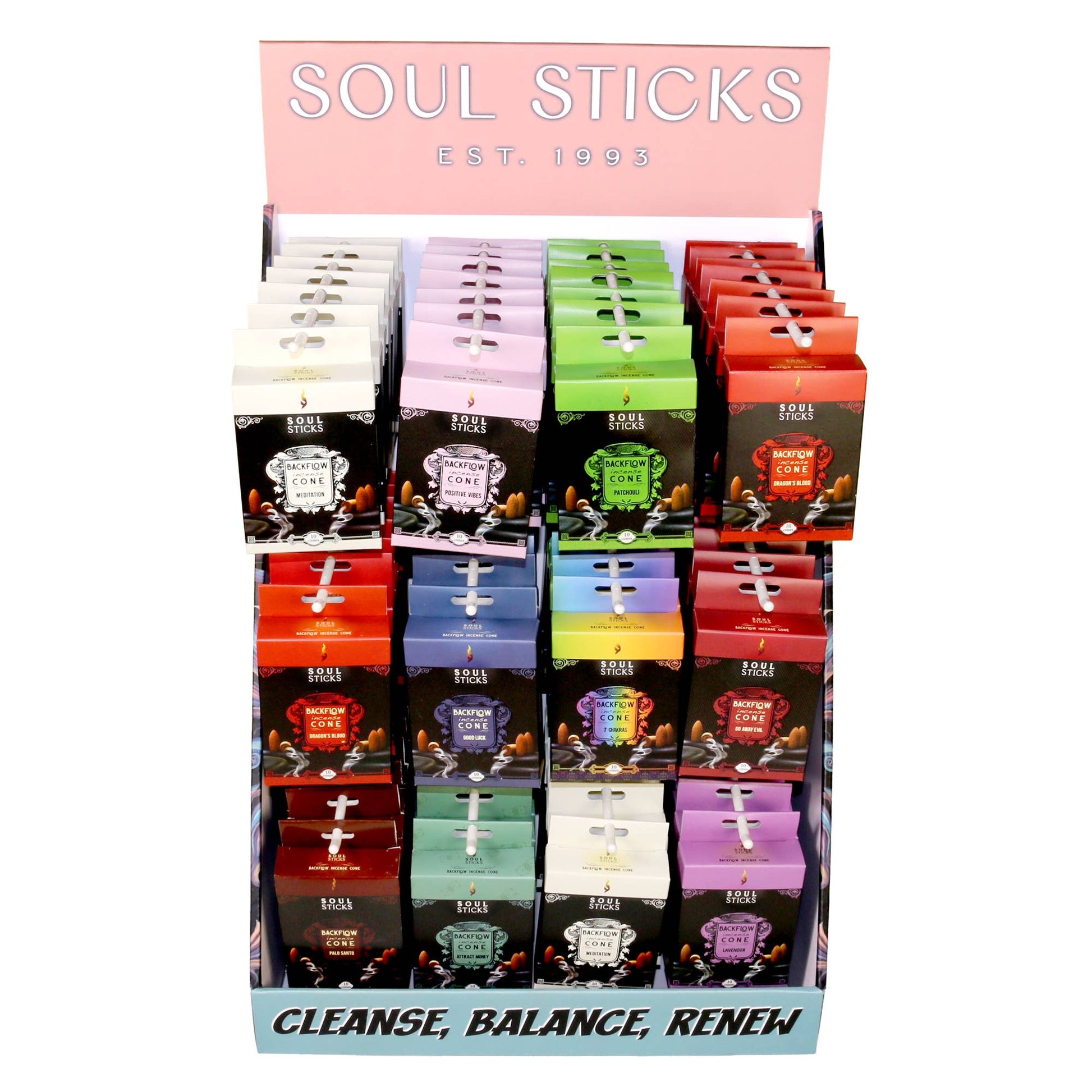 Backflow Cone Incense - (10 cones)