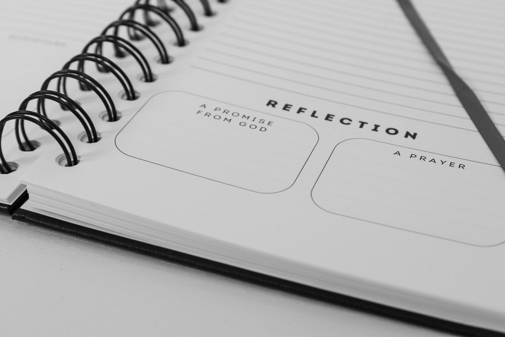 Church Notes Journal - Spiral Charcoal