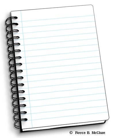 3D Royce Notebook 4" x 6" - Summer Kitten Cat