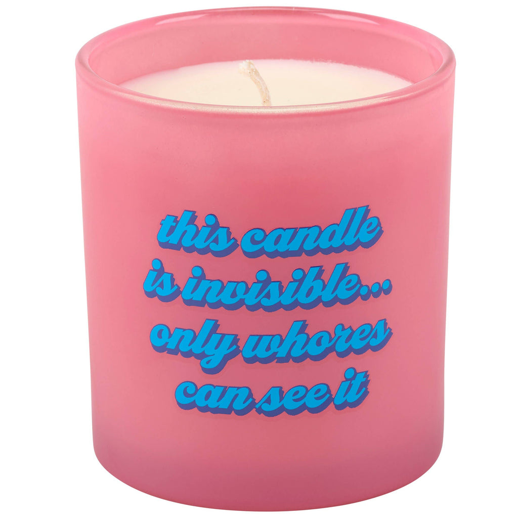This Candle Is Invisible Candle