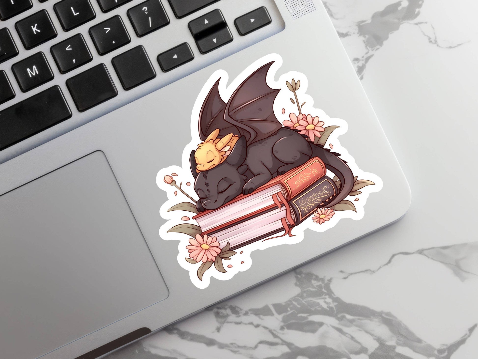 Sleeping Dragons Sticker
