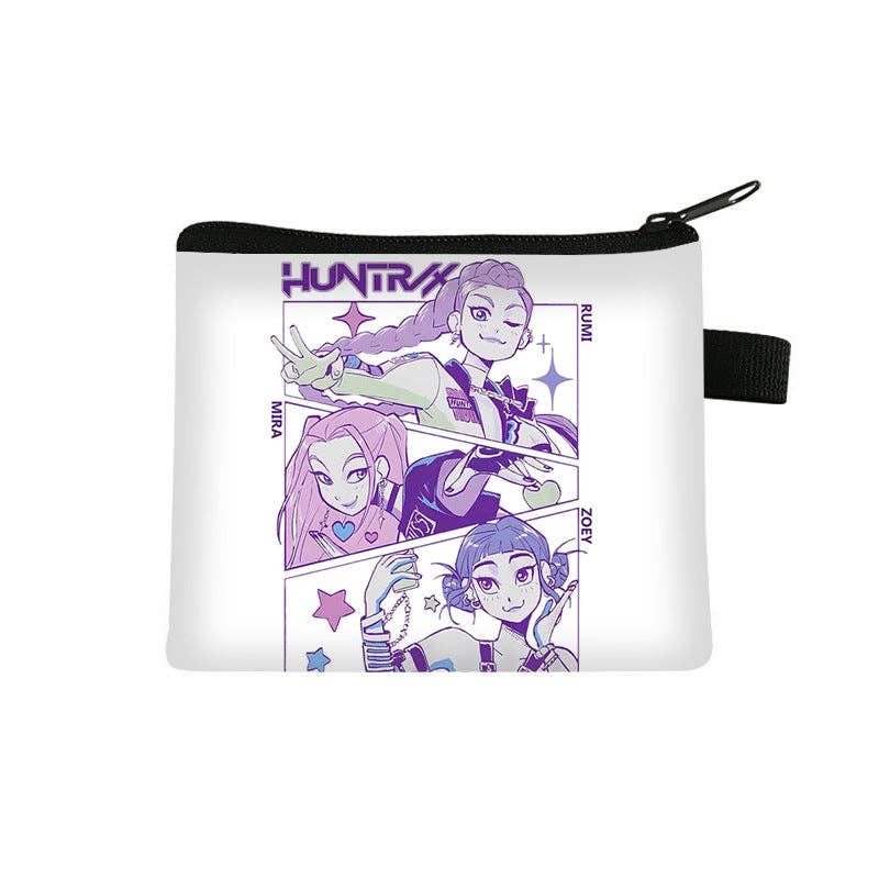 KPOP demon hunters mini coin purse wallet