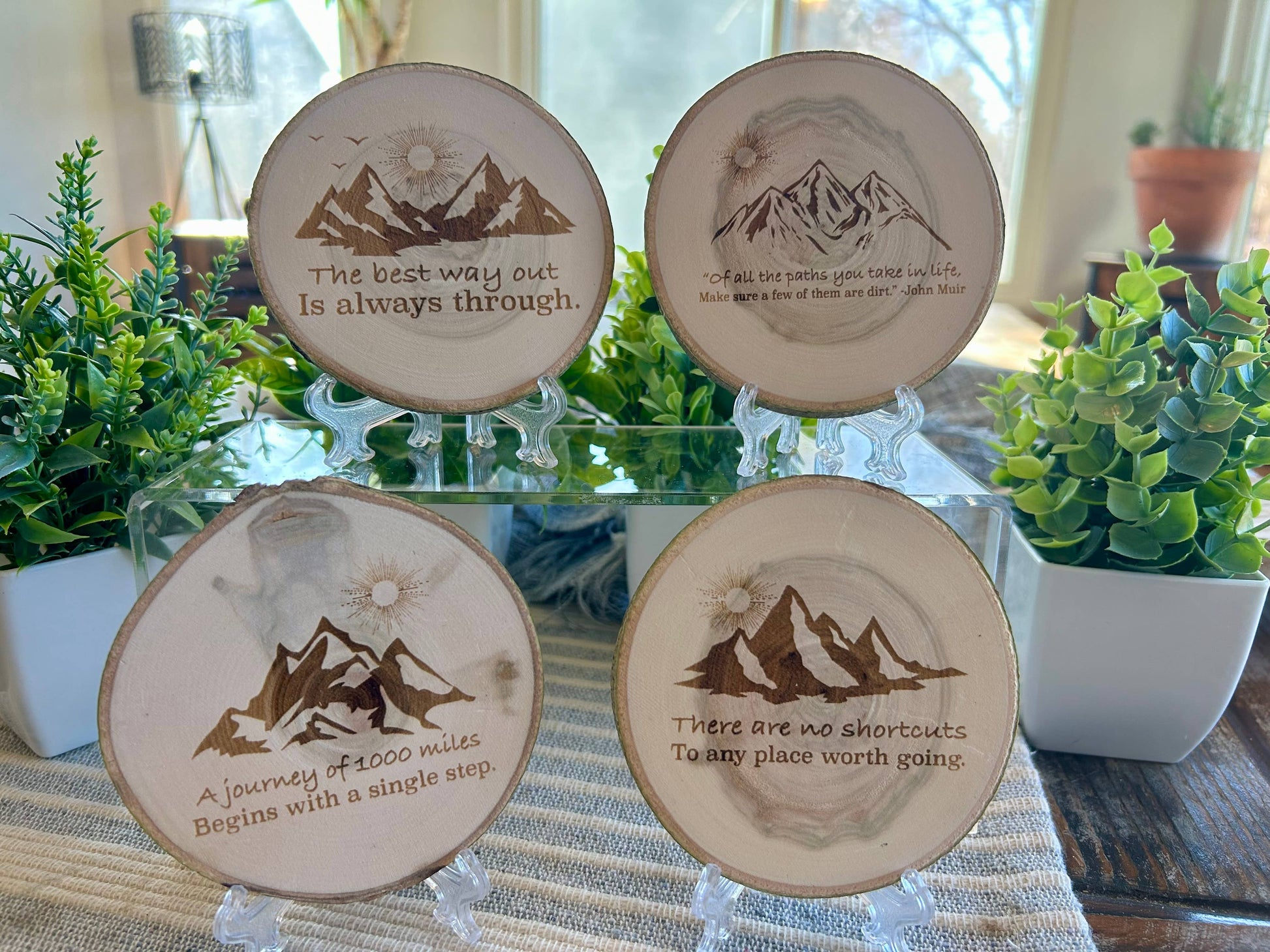 Of all the paths you take in life, John Muir Quote Coster