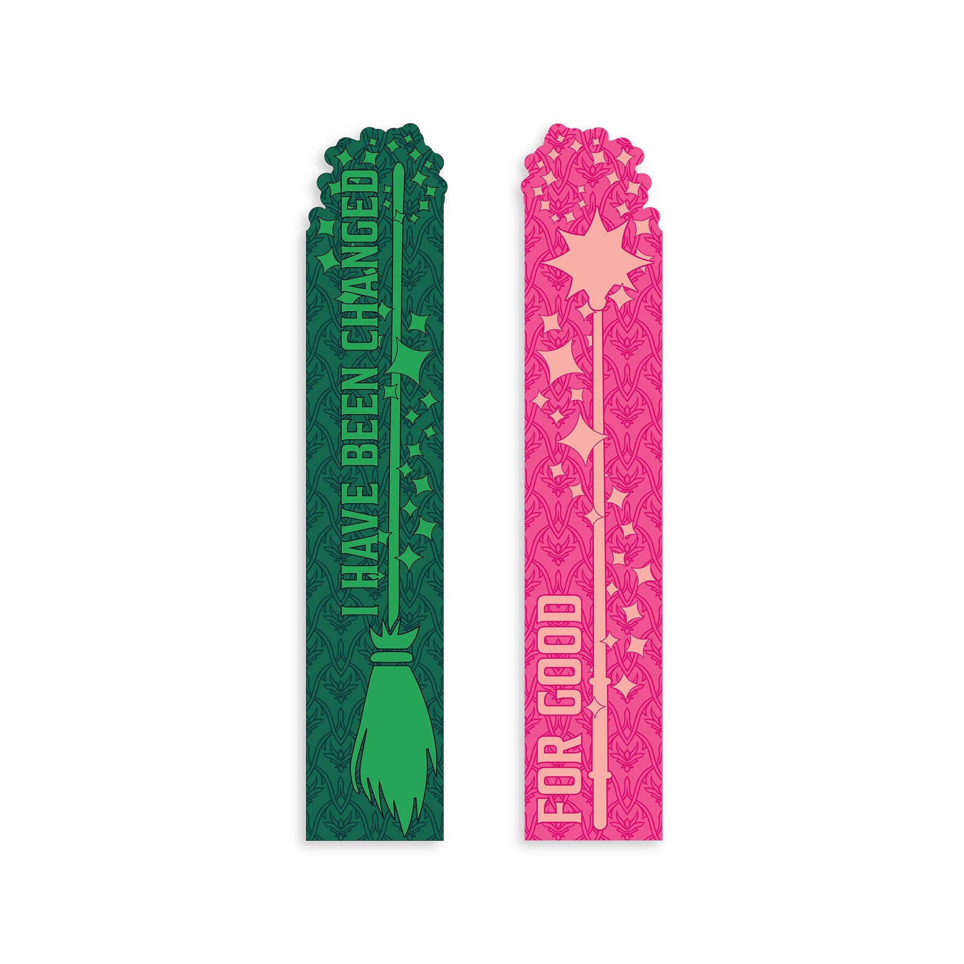 Wicked Inspired Bookmark, I Have Been Changed for Good