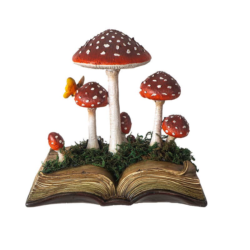 Mushrooms on Book