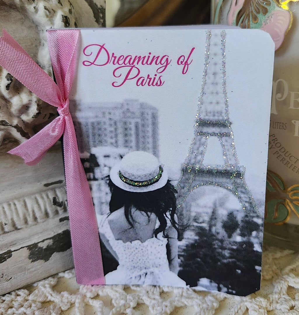 Journal Notebook Mini Dreaming Of Paris Eiffel Tower