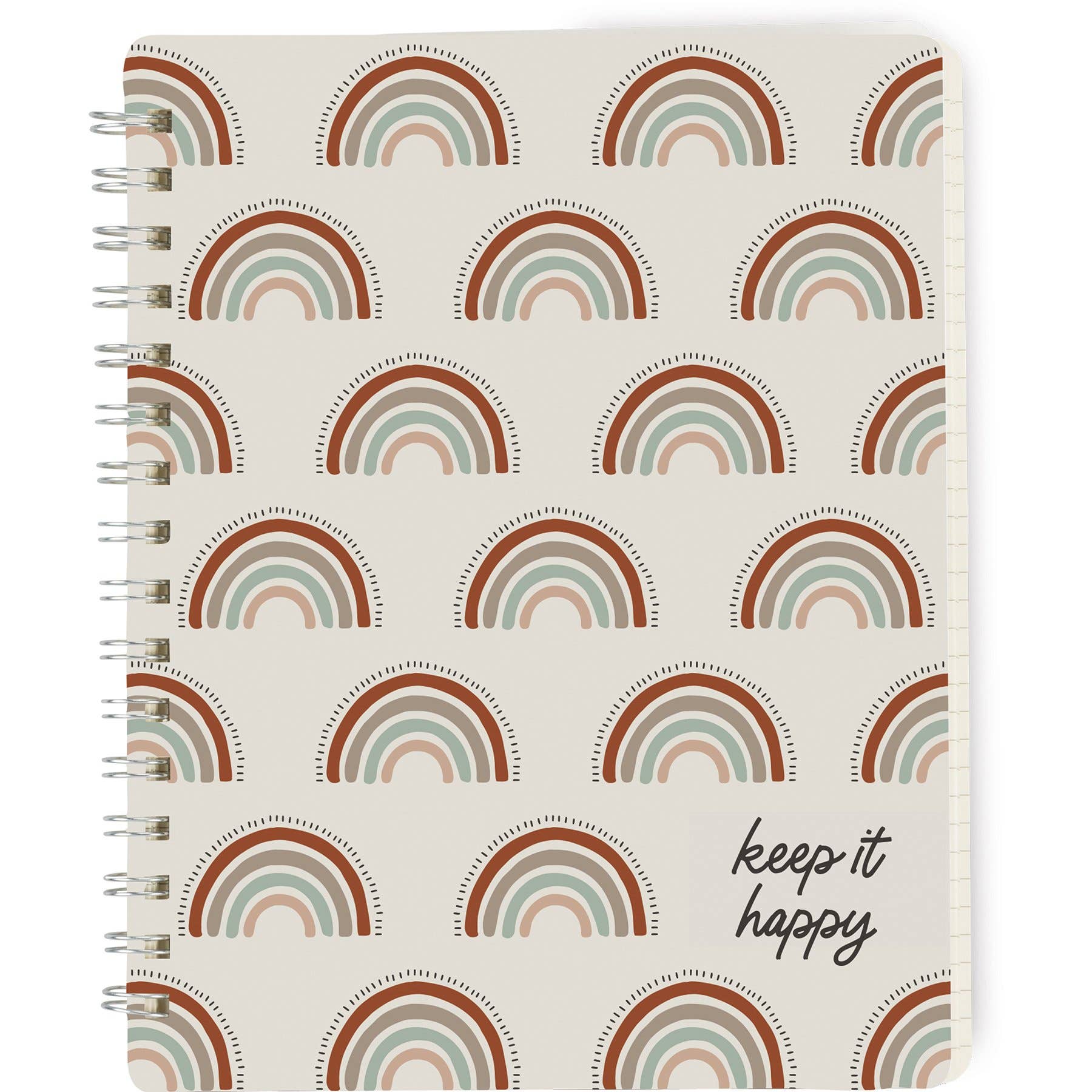 Keep It Happy Spiral Notebook