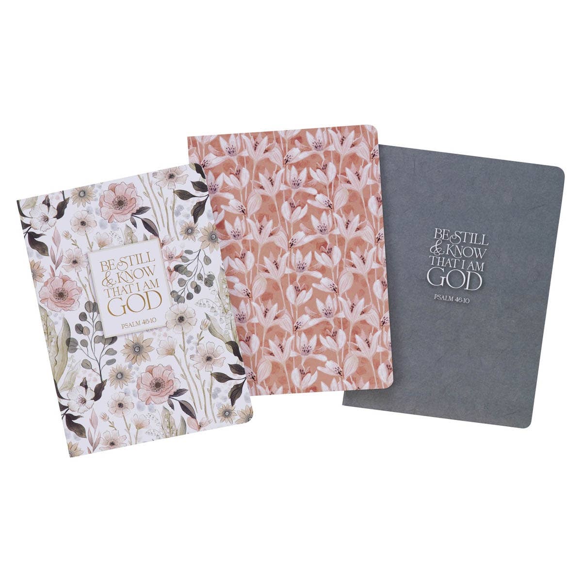 Notebook Set 3 pc Be Still Ps. 46:10