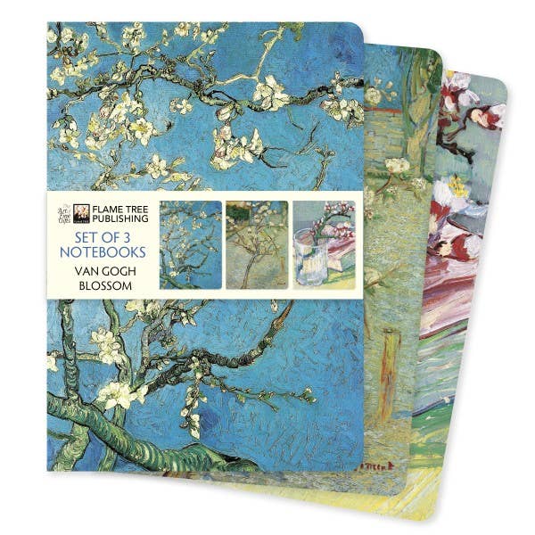Vincent Van Gogh: Blooms Set of 3 Standard Notebooks