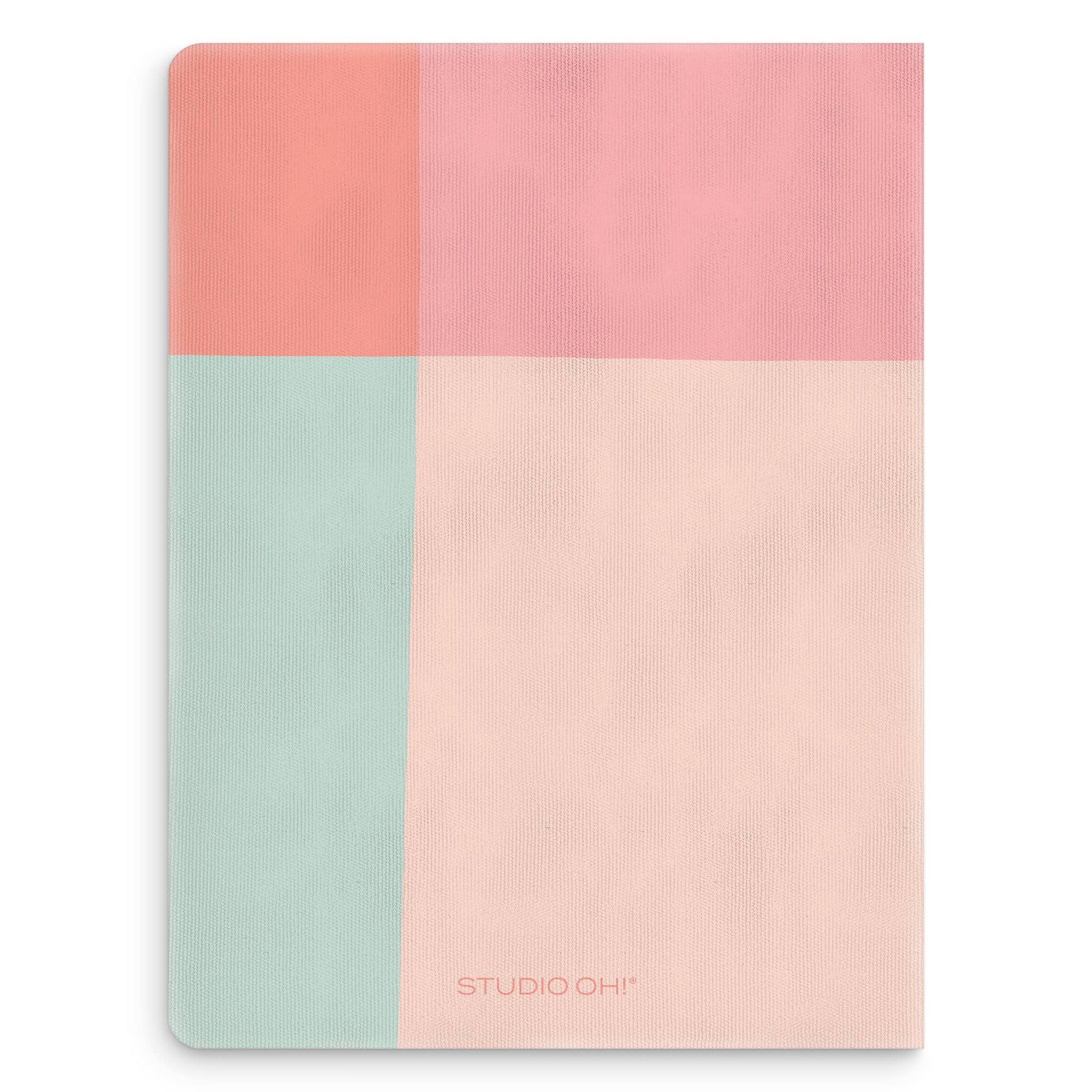 Pastel Color Block Medium Deconstructed Journal
