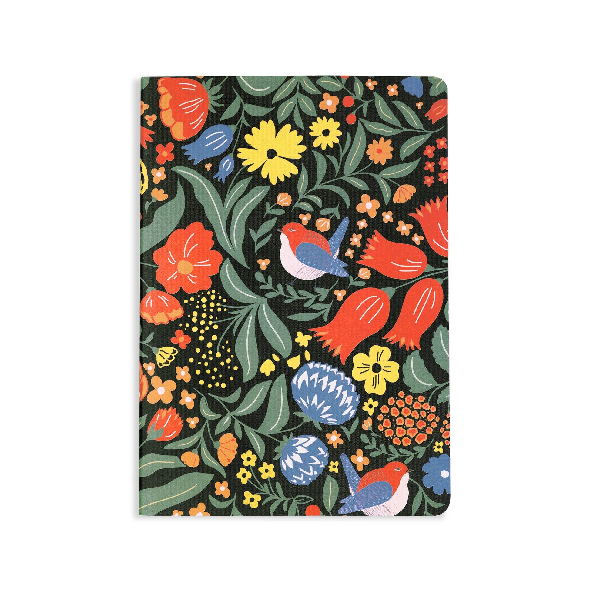 Stitch Notebook Set, Wanderlust Black