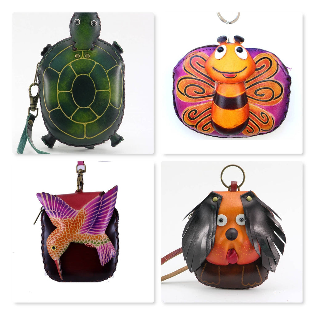 Assorted Animal wristlet / coin purse