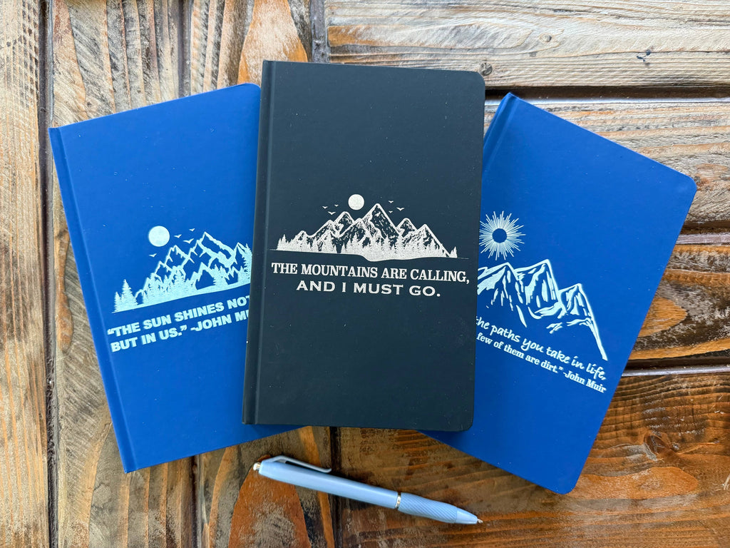 The World Is Big, Hardcover Journal John Muir