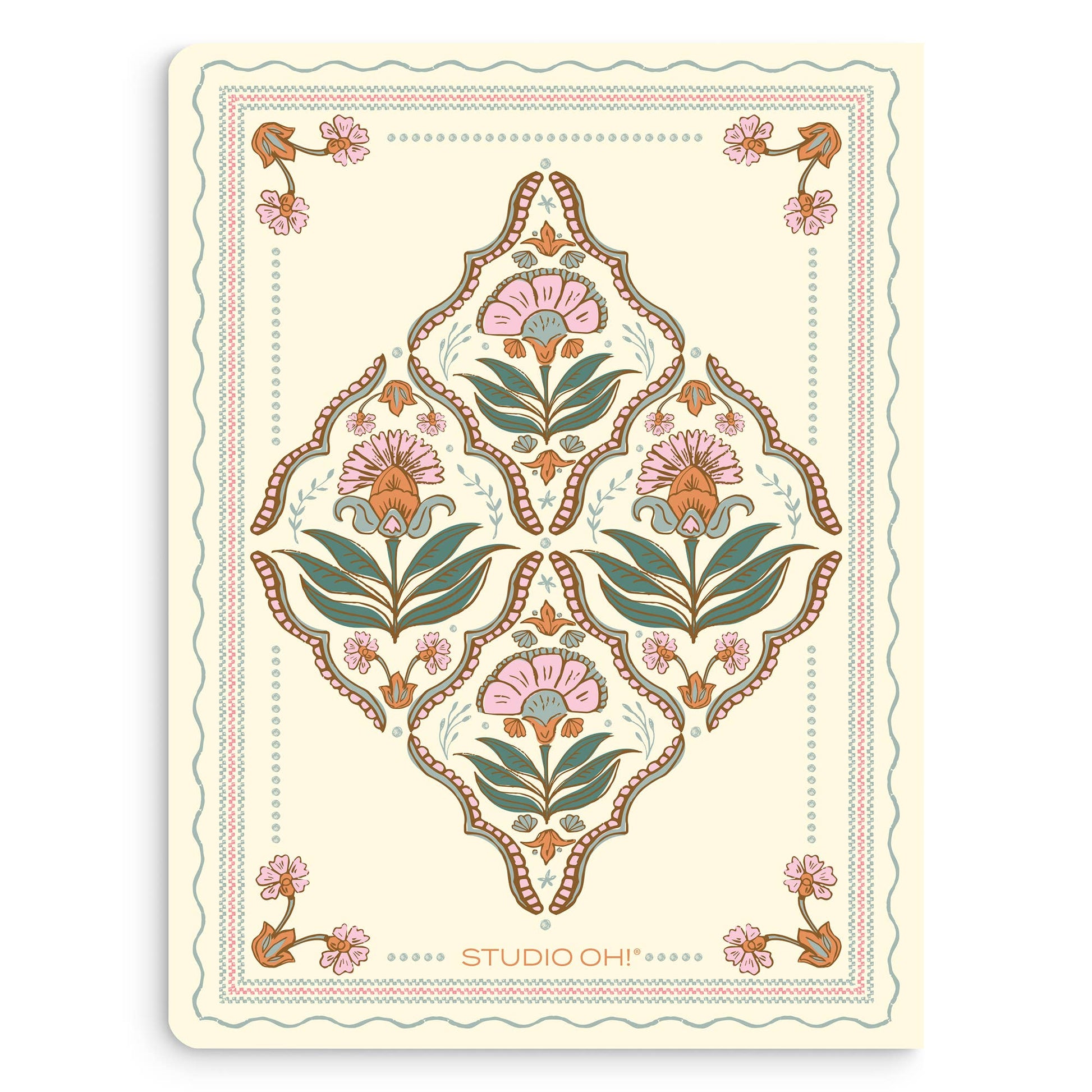 Floral Tapestry Medium Coptic-Bound Journal