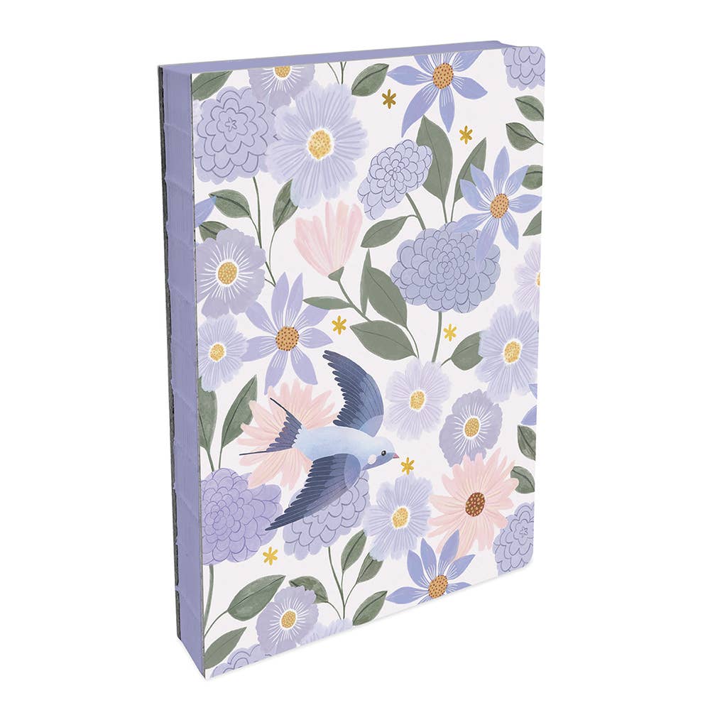 Birds & Blooms Medium Coptic-Bound Journal