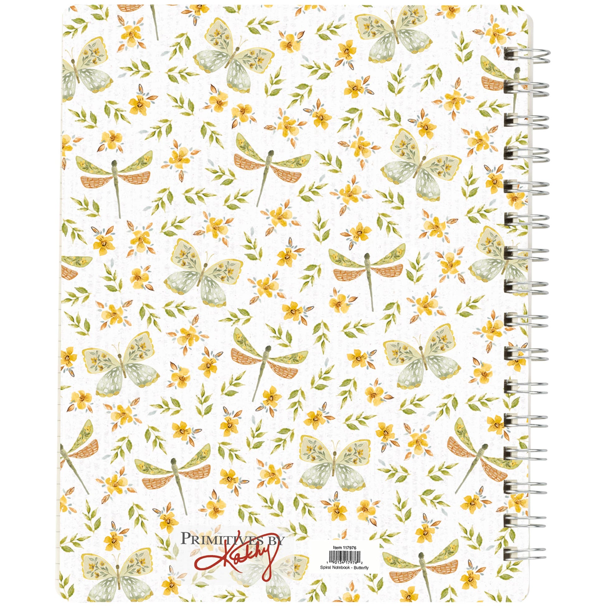 Butterfly Spiral Notebook