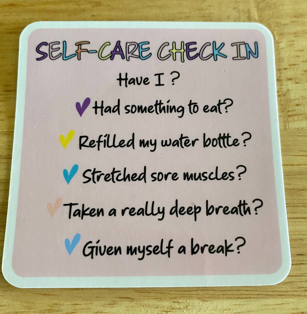 Self-Care Check In