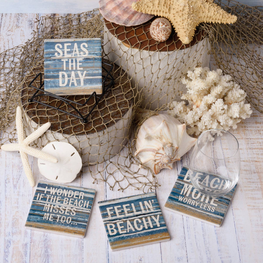 Beach More Coaster Set