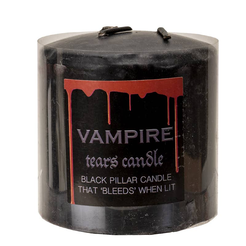 Vampire Tears 3 inch Pillar Candle Halloween Decor