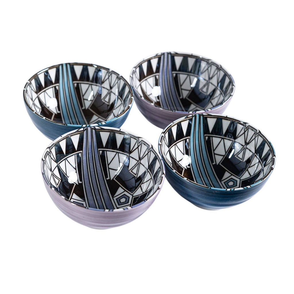 Frank Lloyd Wright Imperial Hotel "Peacock" Small Bowl Set