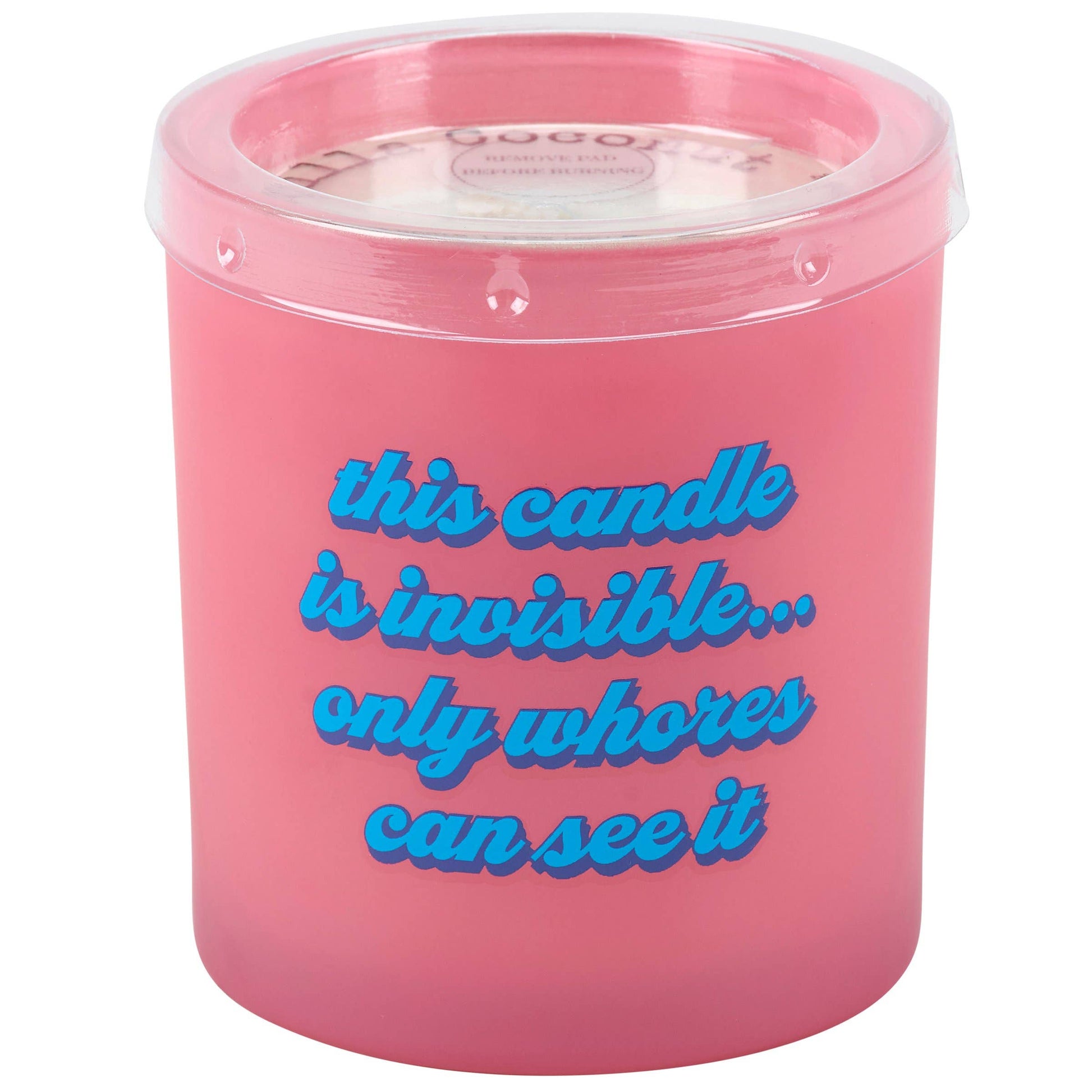 This Candle Is Invisible Candle