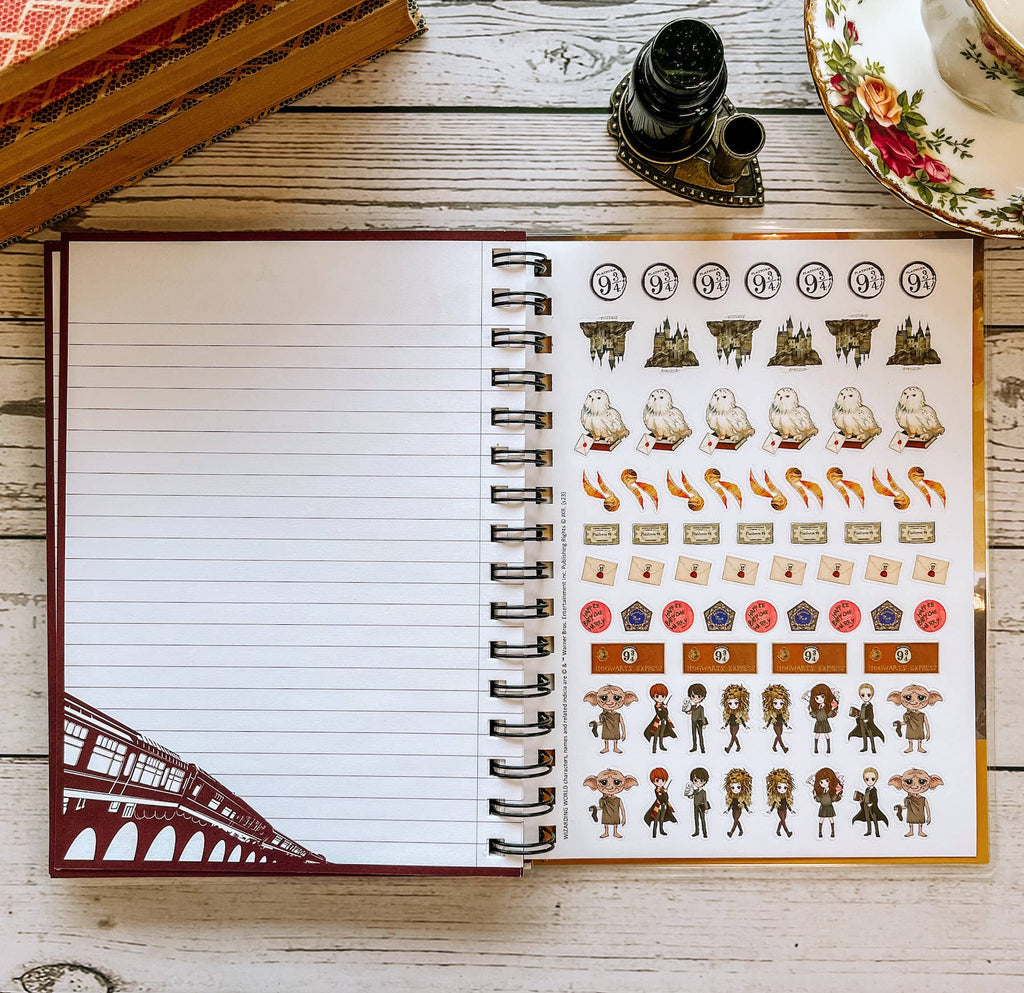 Harry Potter Hogwarts Express Spiral Lined Notebook