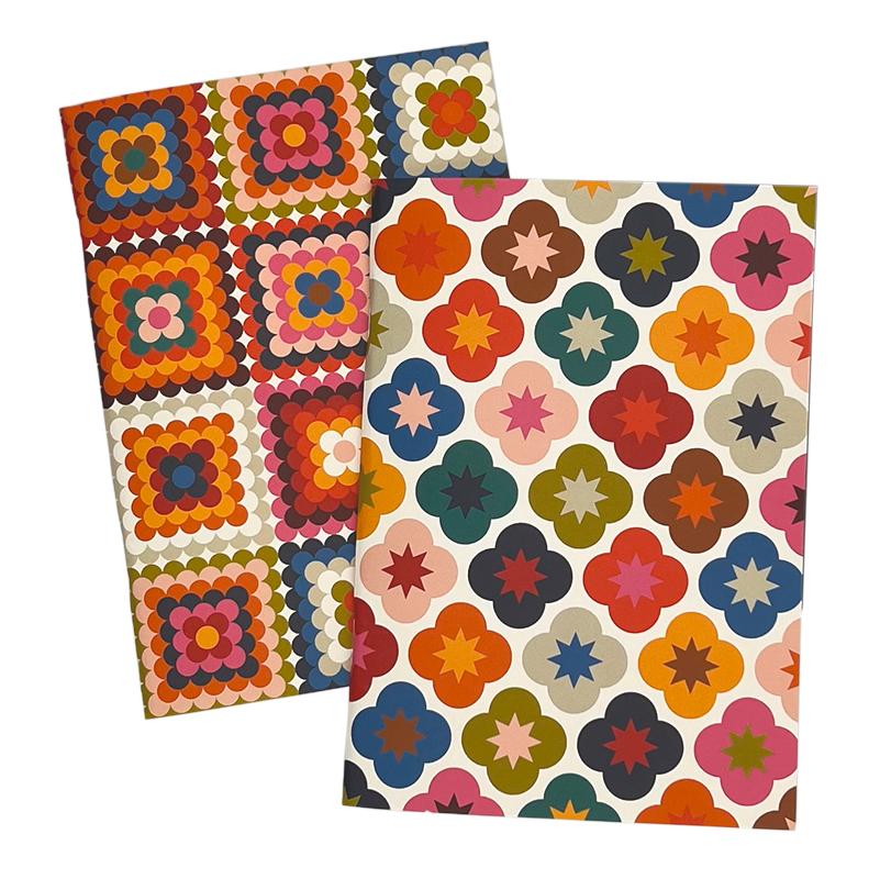 QUILTED - 2 PK JOURNAL